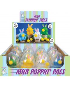 Mini Bunny Poppers in 4" Egg