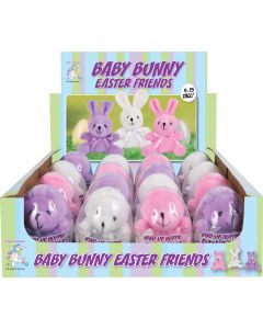 Plush 5" Bunny in 4" Egg