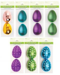 4" Chrome Plated Egg Assortment