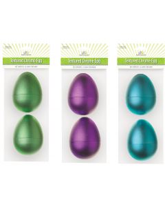 4" Gem-Tone Chrome Plated Eggs