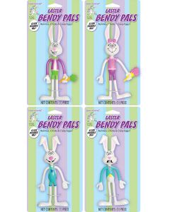 6” Bendable Bunny Figure Assortment