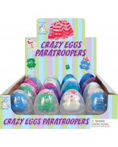 Crazy Egg Paratroopers in 4" Egg