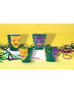 Mardi Gras Shot Glasses Set