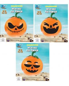 Inflatable Pool Pumpkins Assortment