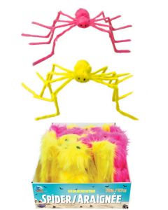 50" Posable Fuzzy Spider Assortment