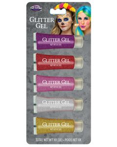5 Color Glitter MU Gel