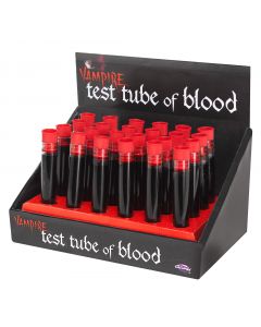 Test Tube of Blood Counter Display