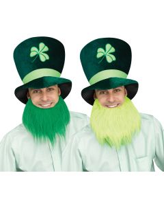 Leprechaun Hat w/Attached Beard