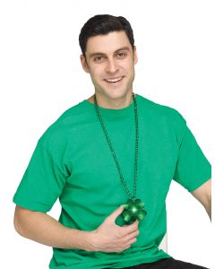 Lite-Up Jumbo Shamrock Necklace