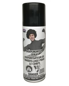 Black 4 OZ Body Spray Makeup