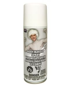 White 4 OZ Body Spray Makeup