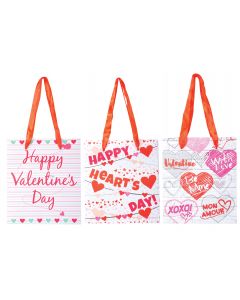 Love Letters Gift Bag Set - 3 Pack Paper