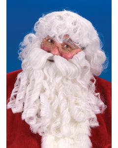 Deluxe Santa Wig & Beard Set