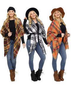 53" Harvest Blanket/Wrap Assortment