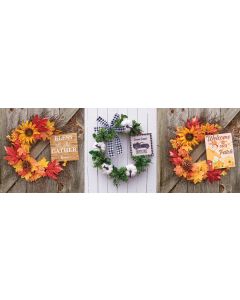 18" Autumn Wreath Assortment