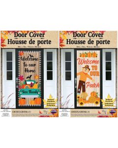 Harvest 30” x 72” Door Cover Assortment