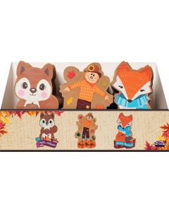 6.75" Forest Friends Greeting Assortment