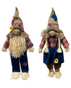 60" Gnome-Scarecrow Assortment