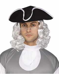 Ben Franklin Wig w/Glasses