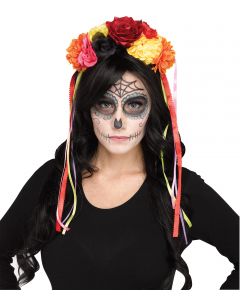 Day of the Dead Floral Headband