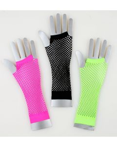 Long Fishnet Gloves