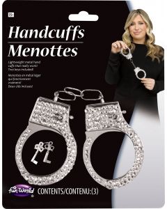 Rhinestone Handcuffs