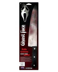 Ghost Face® 15" Bloody Butcher Knife