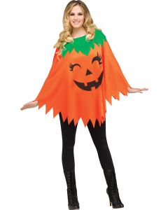 Pumpkin Poncho - Adult