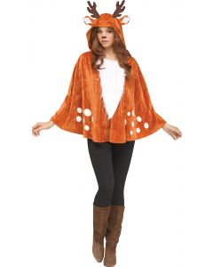 Fantasy Faun Poncho - Adult