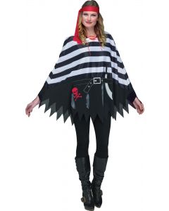 Pirate Poncho - Adult