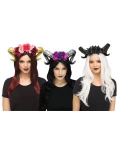 Horn Flower Headpiece Assortment