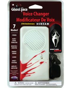 Ghost Face® 25th Movie Anniversary Deluxe Voice Changer