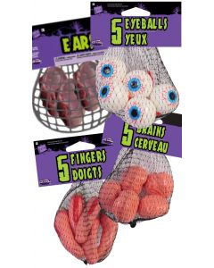 Body Parts Assortment in Mesh Bag