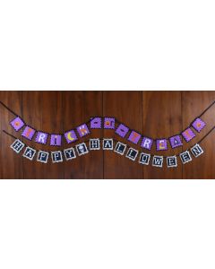 Glitter Banner Décor Assortment