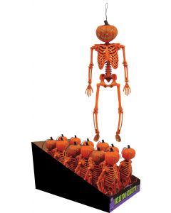 14" Pumpkin Skeleton in PDQ