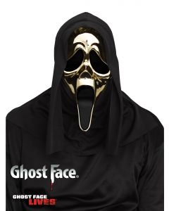 Ghost Face® Golden Metallic Mask
