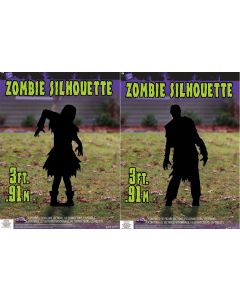 36" Zombie Yard Silhouettes