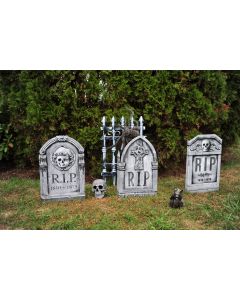 Stone Look 22" Photoreal Tombstone Assortment