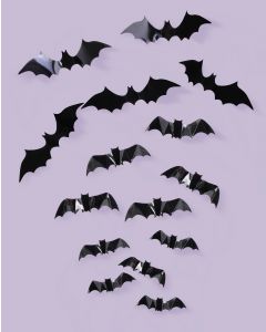 15 3-D Bats w/Stickers 