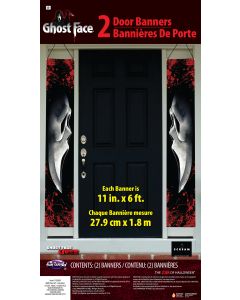 72" Ghost Face® Door Banner Set