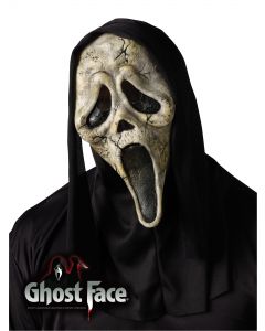 Zombie Ghost Face® Mask with Shroud