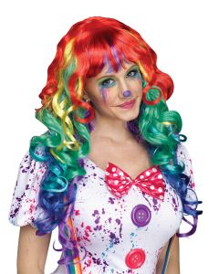 Rainbow Curlz Wig