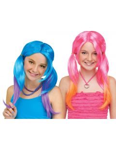 Pigtail Wig Assortment - Child