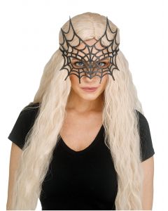 Gothic Sparkle Web Eye Mask