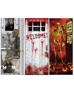 30” x 72” Creepy Look Door Cover Assortment