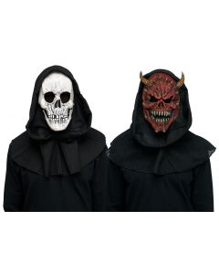 Horror Mask with Shroud Assortment  