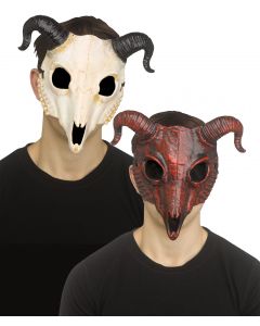 Big Horn Skull Mask Assortment