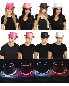 Light Up Top Hat Assortment 