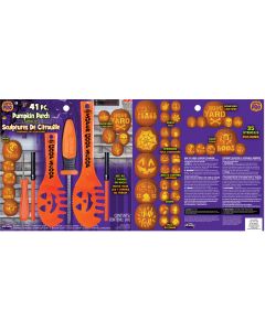 Carve-A-Pumpkin Patch 41Pc Kit PDQ