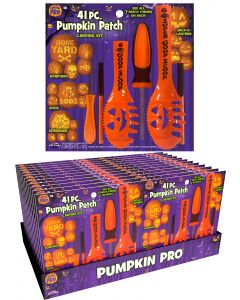Carve-A-Pumpkin Patch 41Pc Kit PDQ